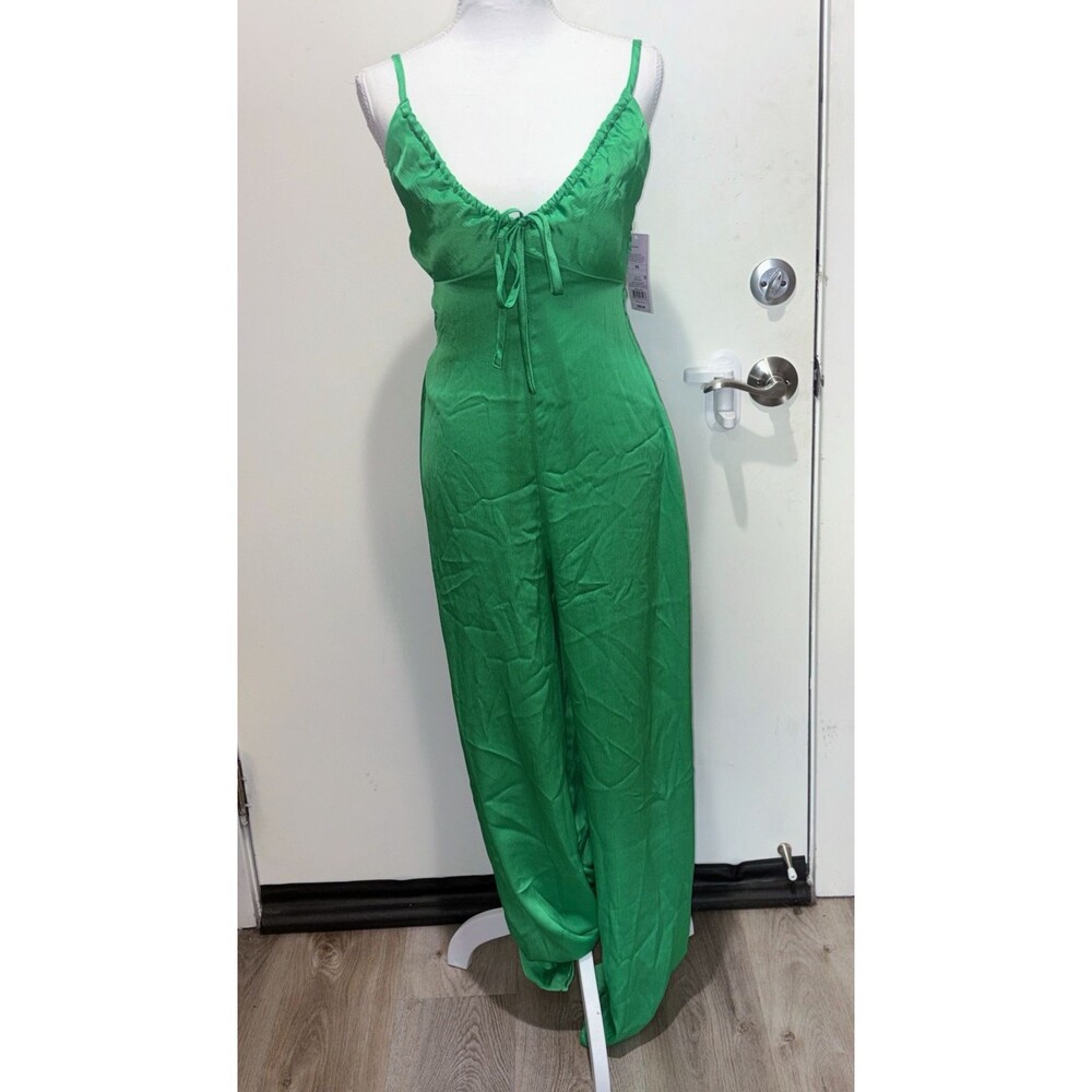 Women’s Wild Fable Satin Jumpsuit XS‎ NWT